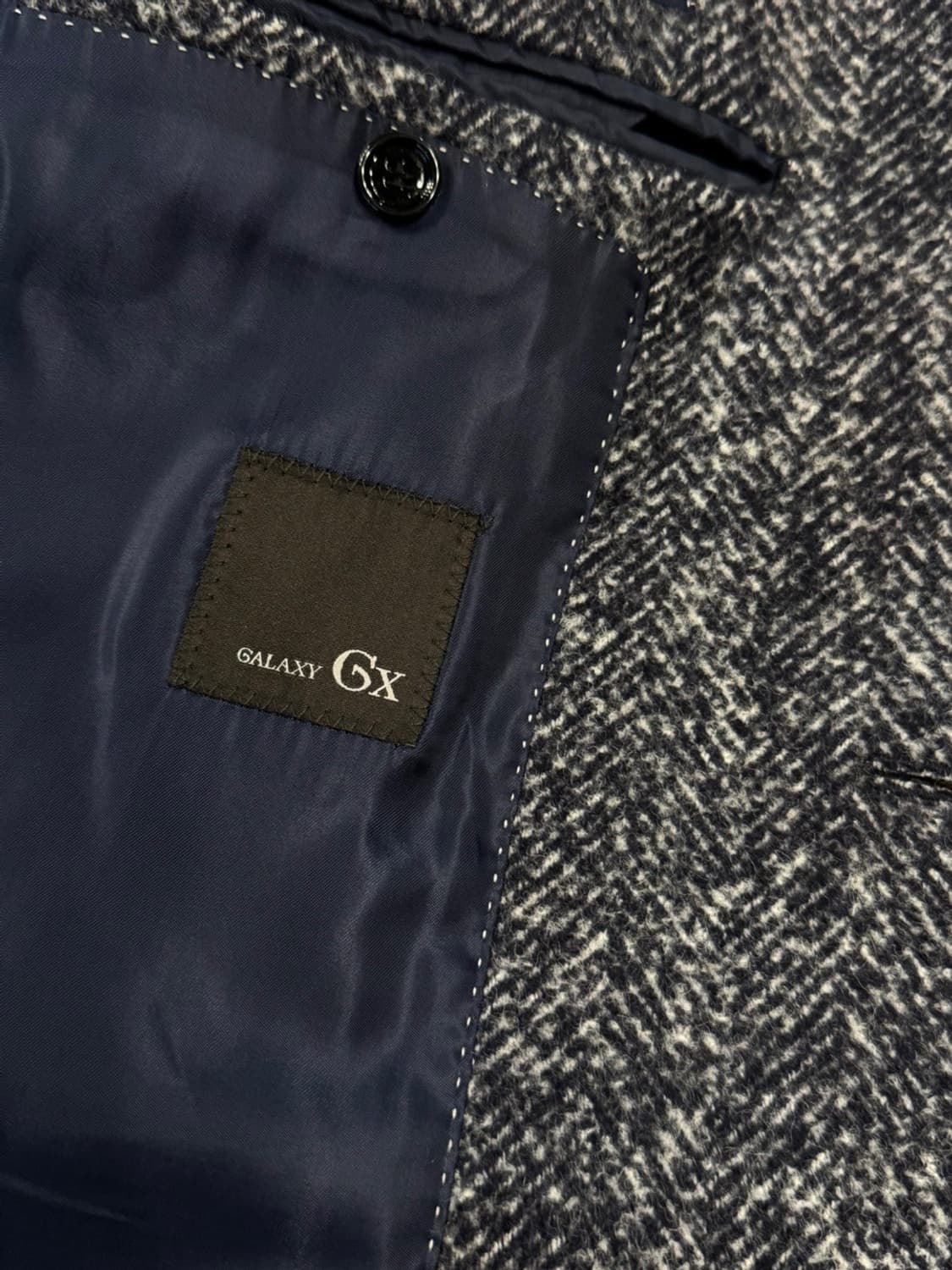 갤럭시 GX 베이비 알파카 체스터필드 코트 100 상품이미지8