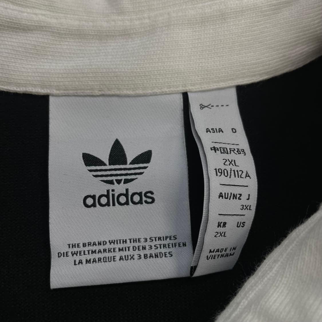 아디다스 파이어버드 럭비 티셔츠 블랙 상품이미지3