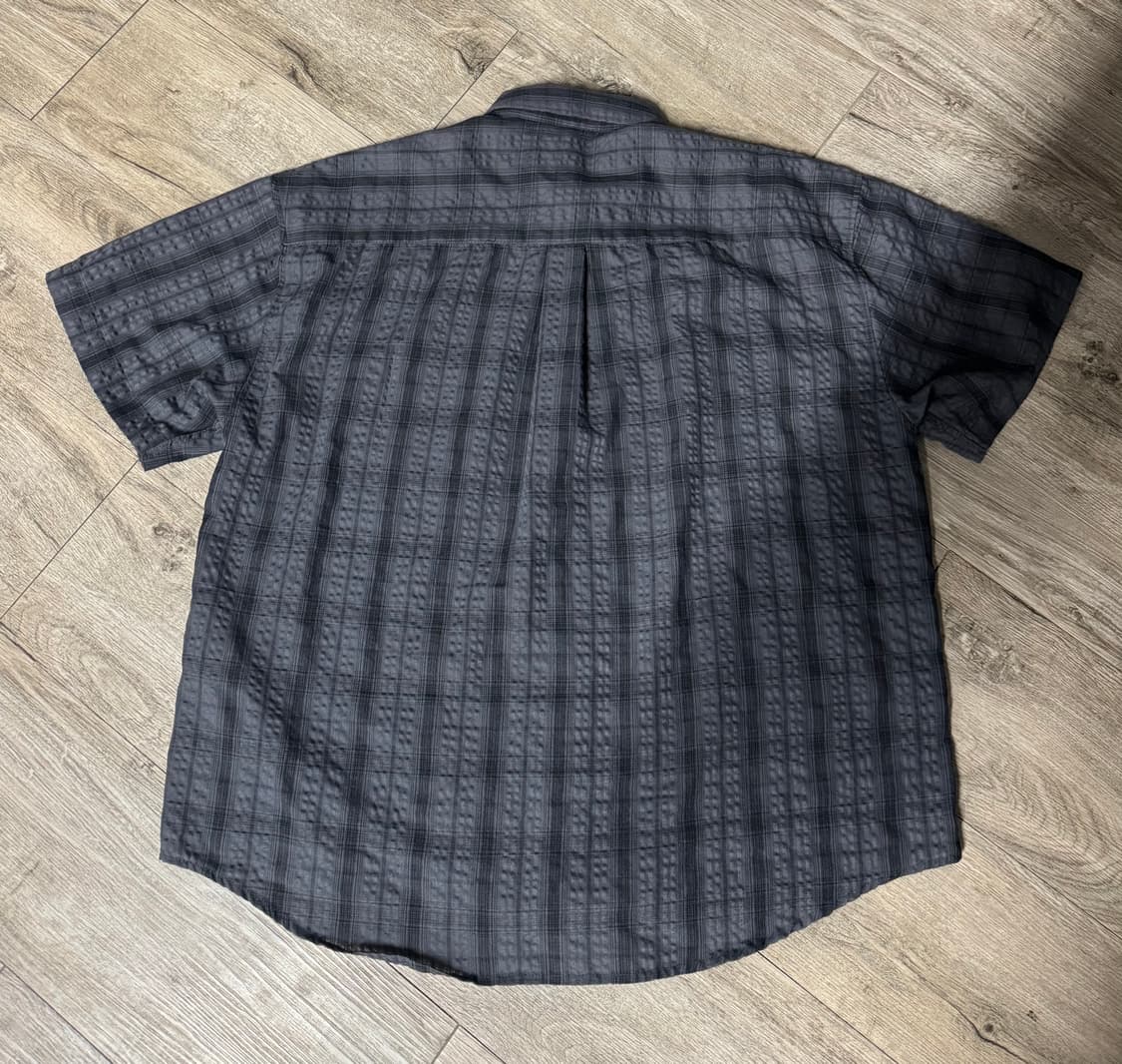 코프위 체크 하프 셔츠 상품이미지3