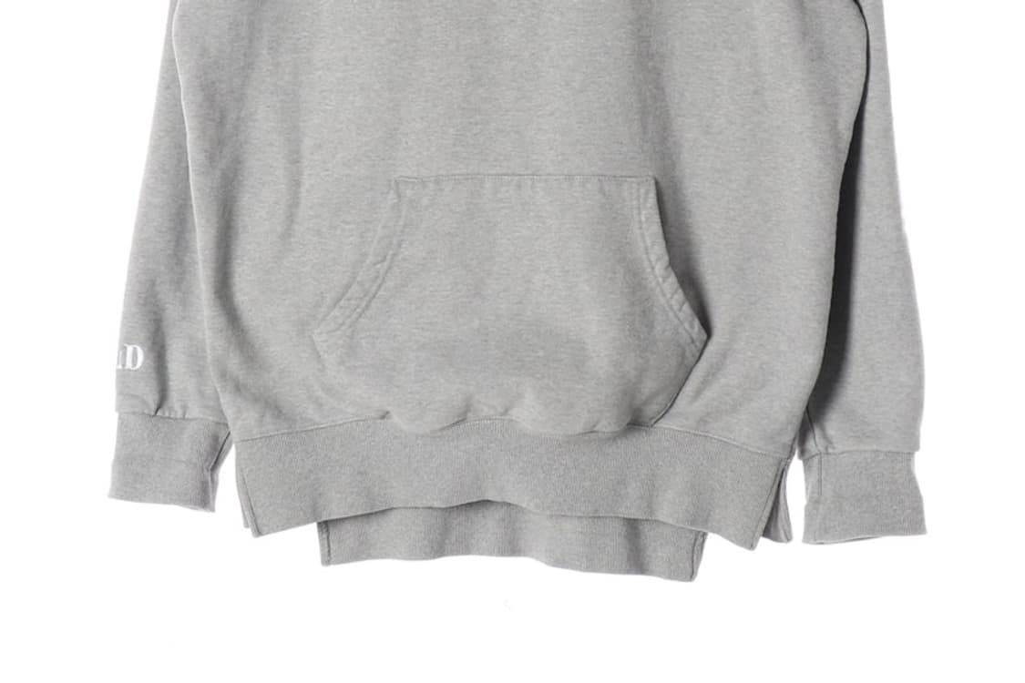 앤더슨벨 그레이 컷오프 그래픽 후드 L 상품이미지4