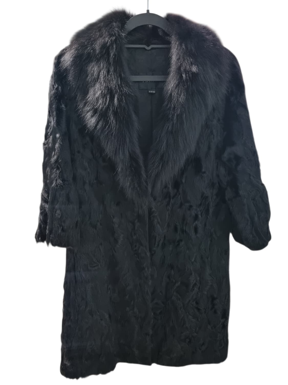 트리아나 양모 여우털 7부 코트 자켓 55-66 상품이미지1