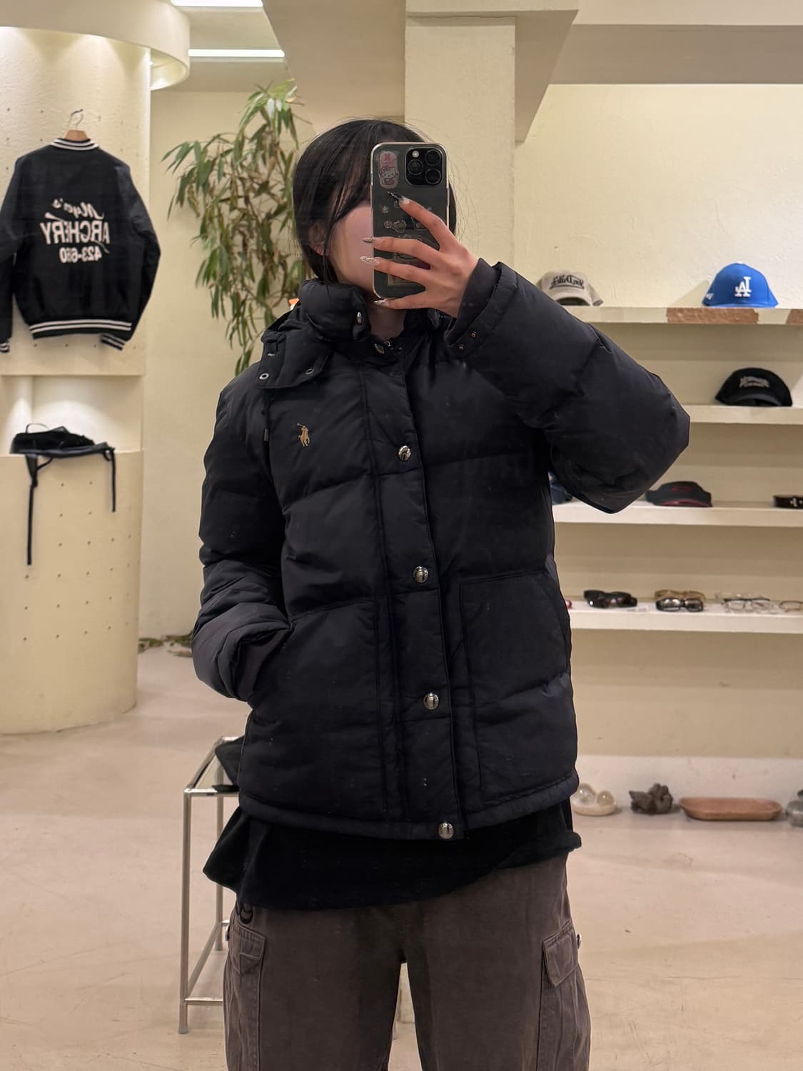 폴로 랄프 로렌 후드 다운 패딩 U628 상품이미지1