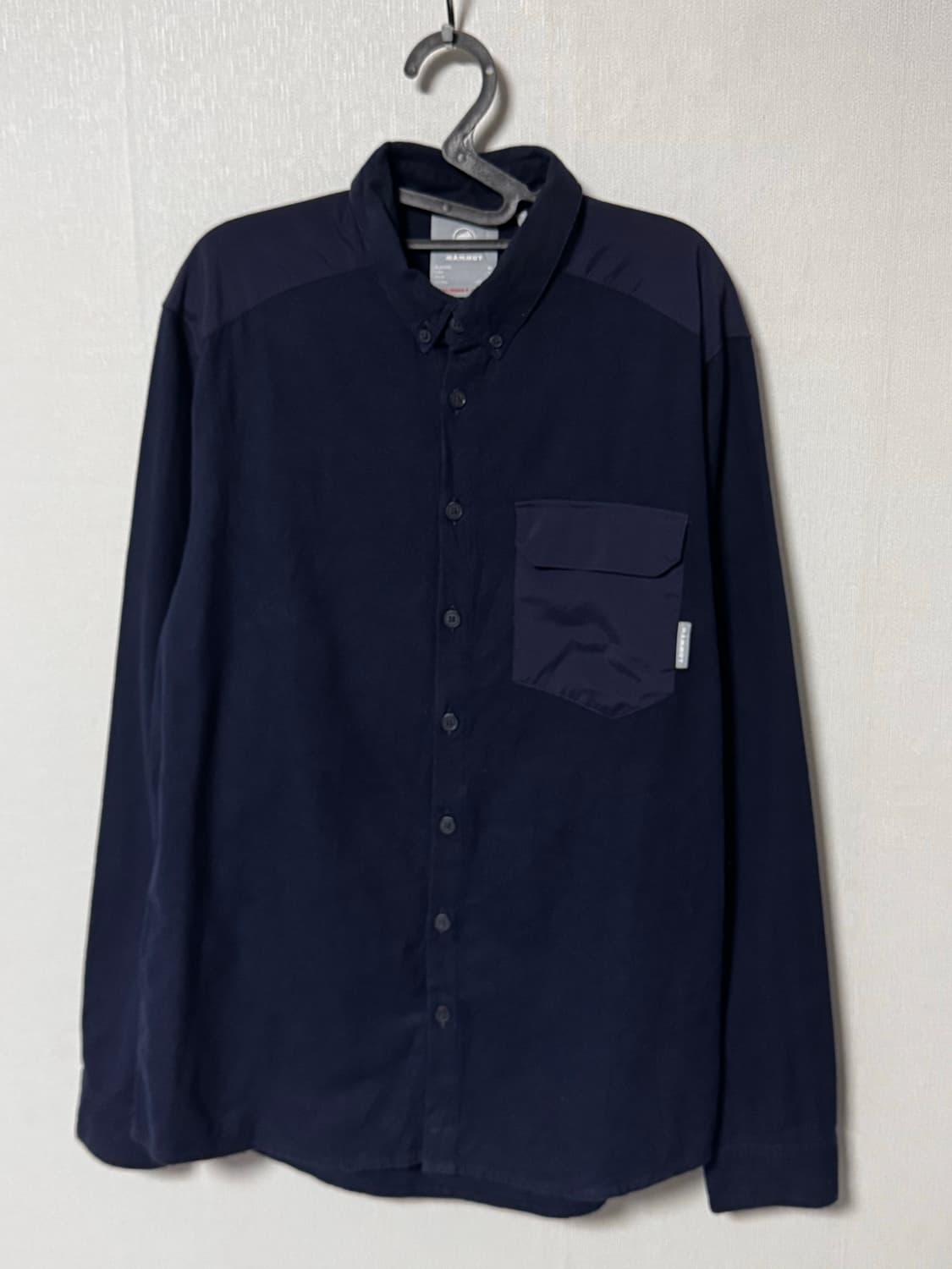 마무트 택티컬 네이비 긴팔 셔츠 상품이미지2