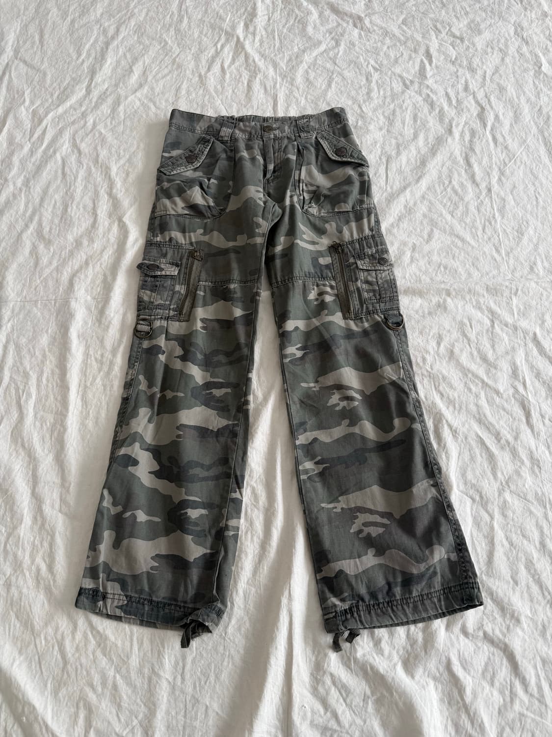 Y2k 카고 카모팬츠 상품이미지1