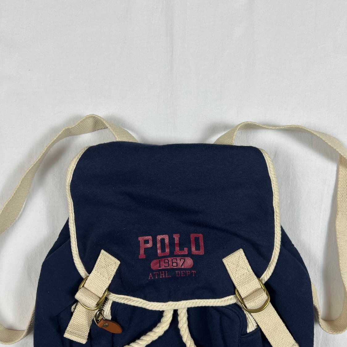 90‘s 폴로랄프로렌 polo 스펠아웃 백팩 가방 상품이미지2