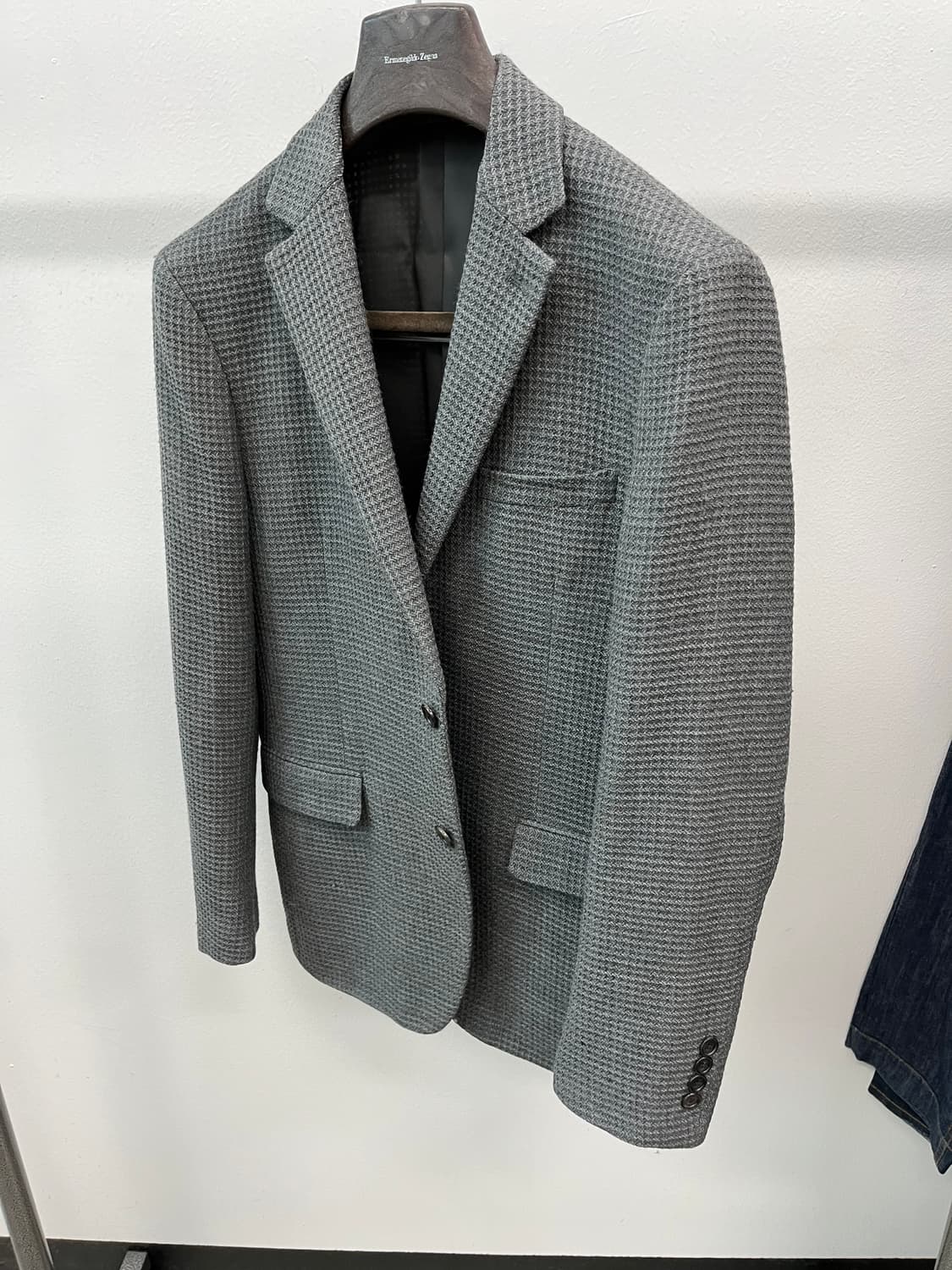 100) 알레그리 와플 니트자켓  상품이미지1