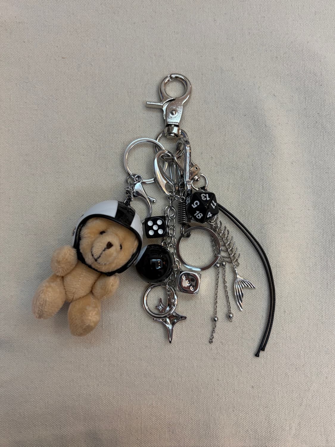 헬멧 베어 키링 상품이미지1