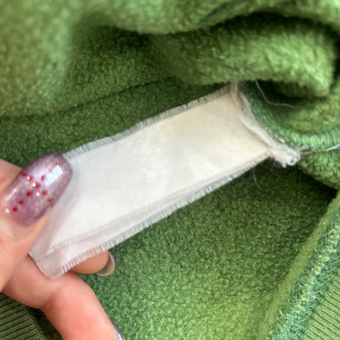 GAP 갭 네이비로고 그린 후드티  상품이미지6