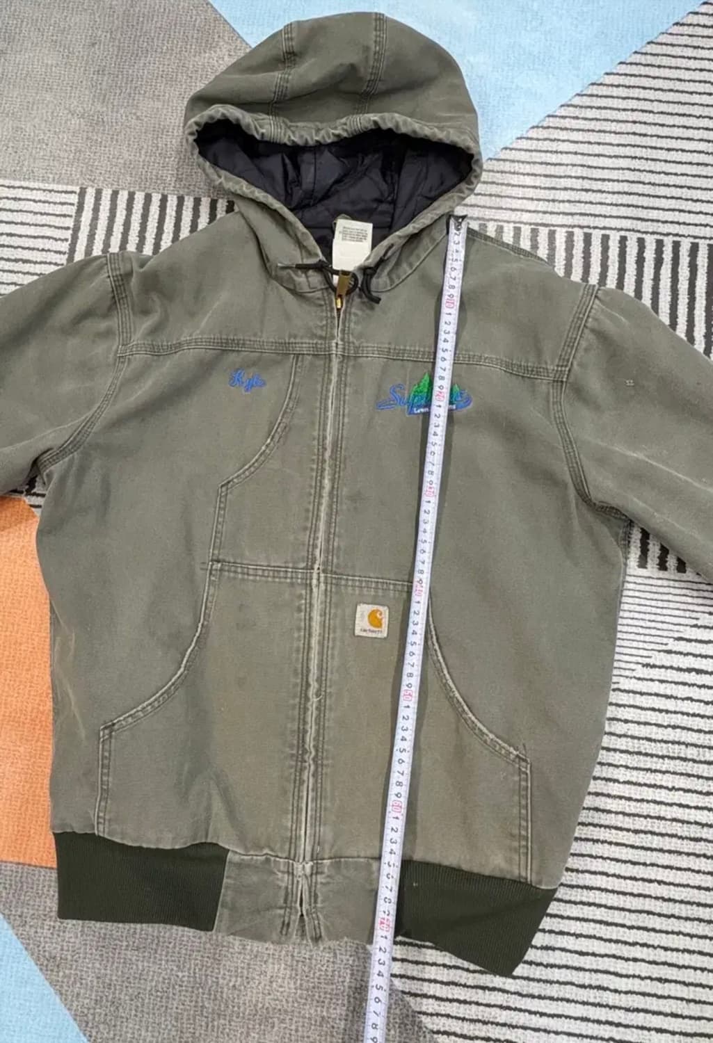 칼하트 supreme J318 워크자켓 상품이미지6