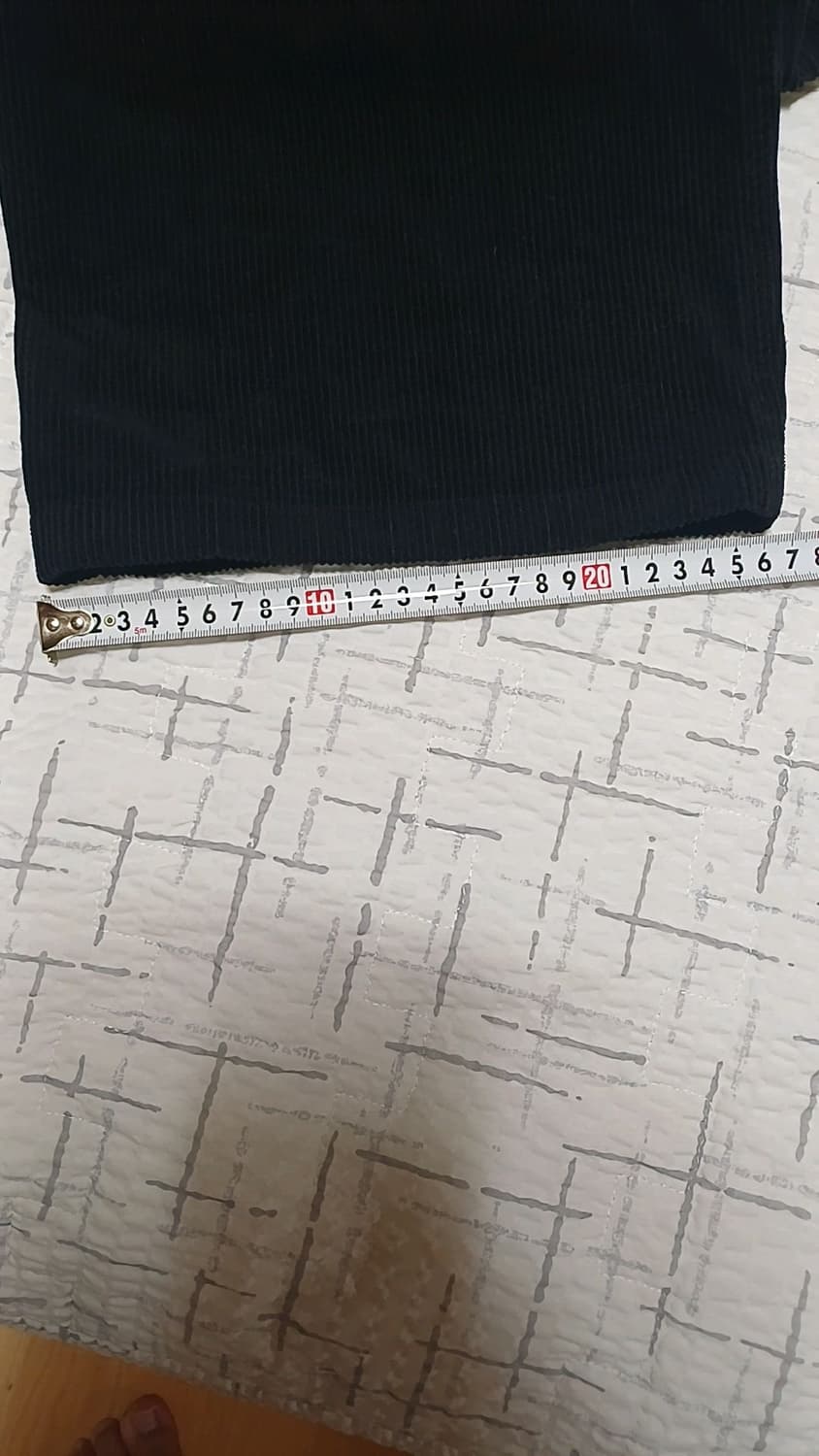 무신사 미사용 와이드 코듀로이팬츠 36인치 기장110 상품이미지10