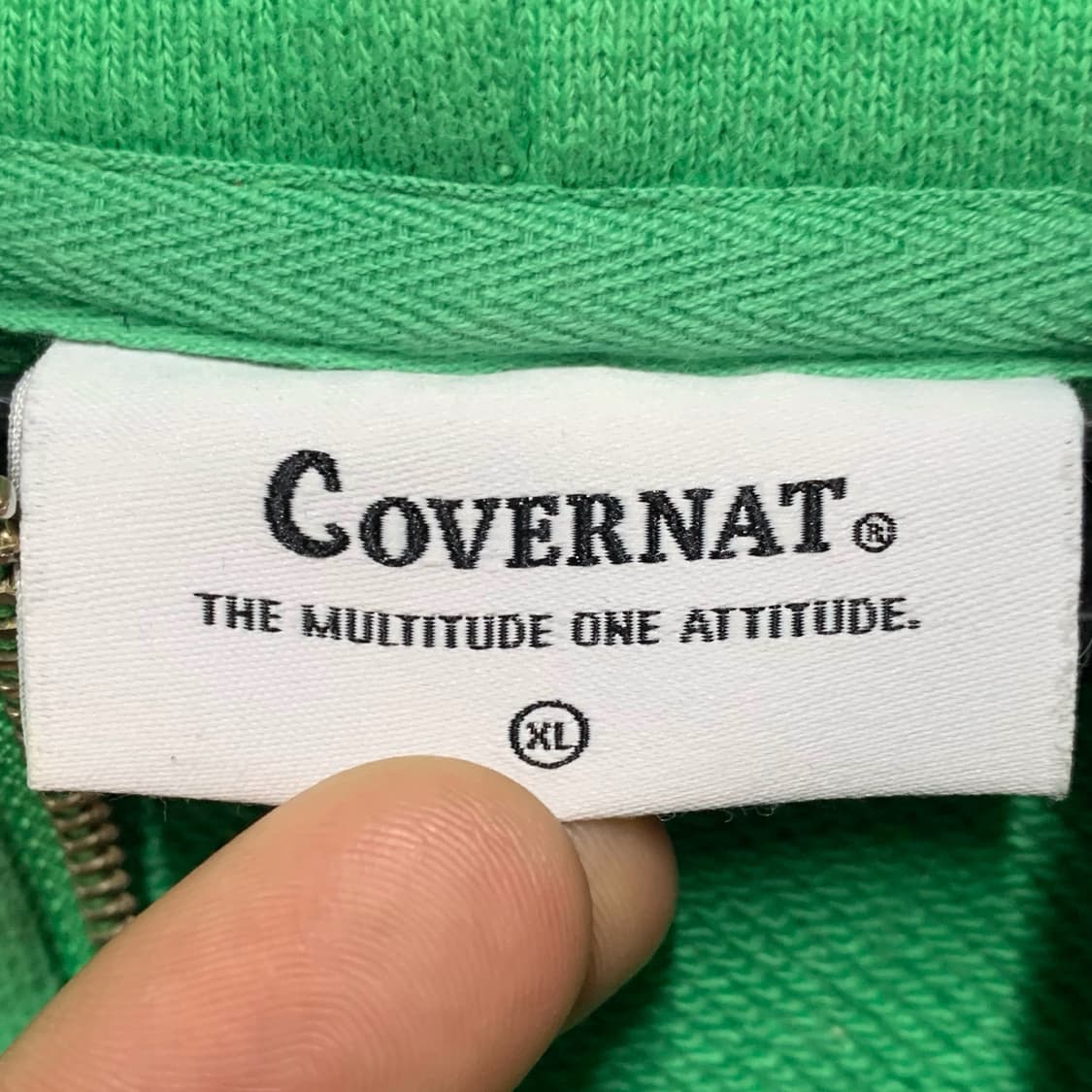 [XL] 커버낫 래글런 하프집업 후디 상품이미지4