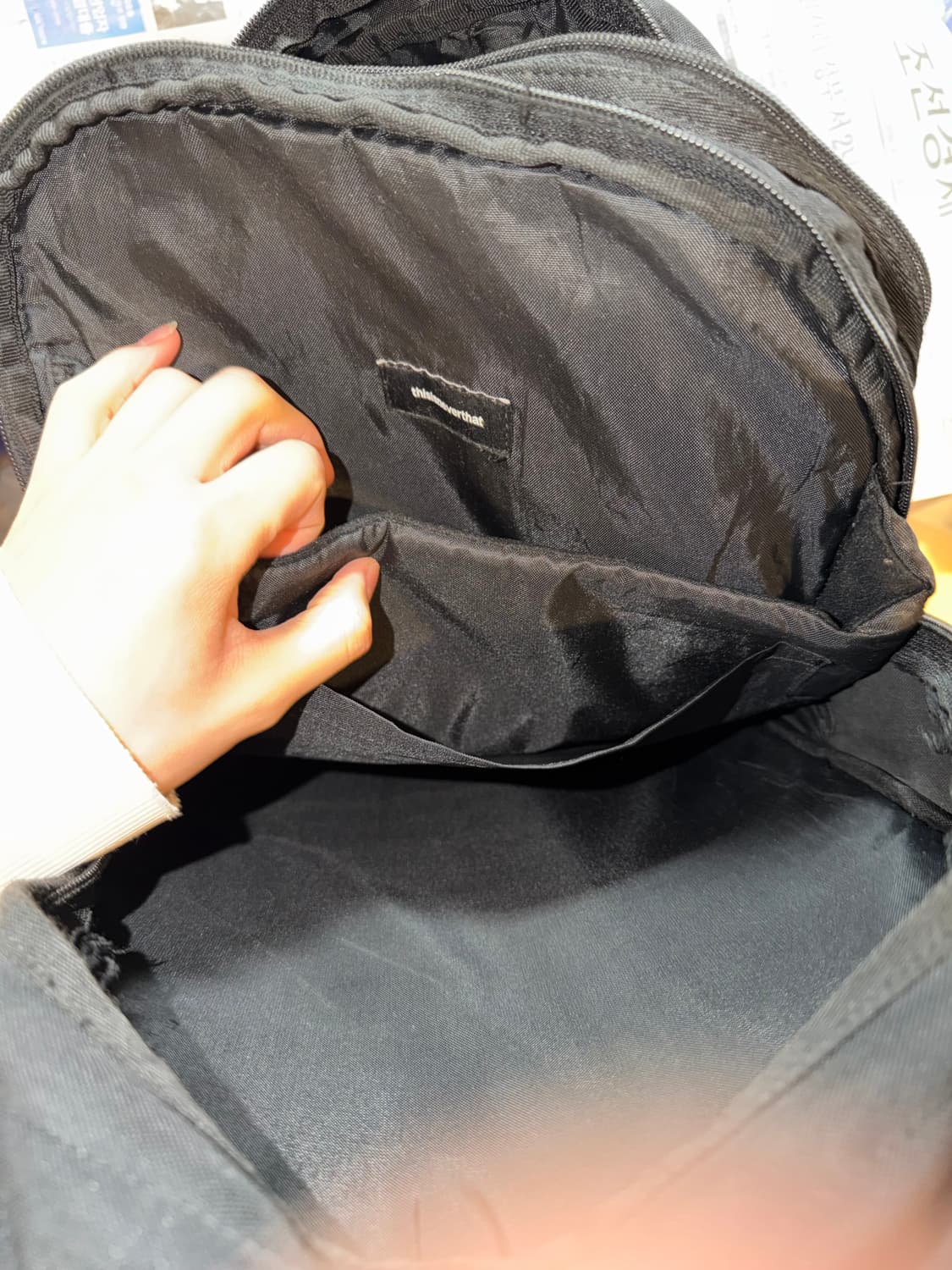 디스이즈네버댓 코듀라 콜라보 백팩 상품이미지4