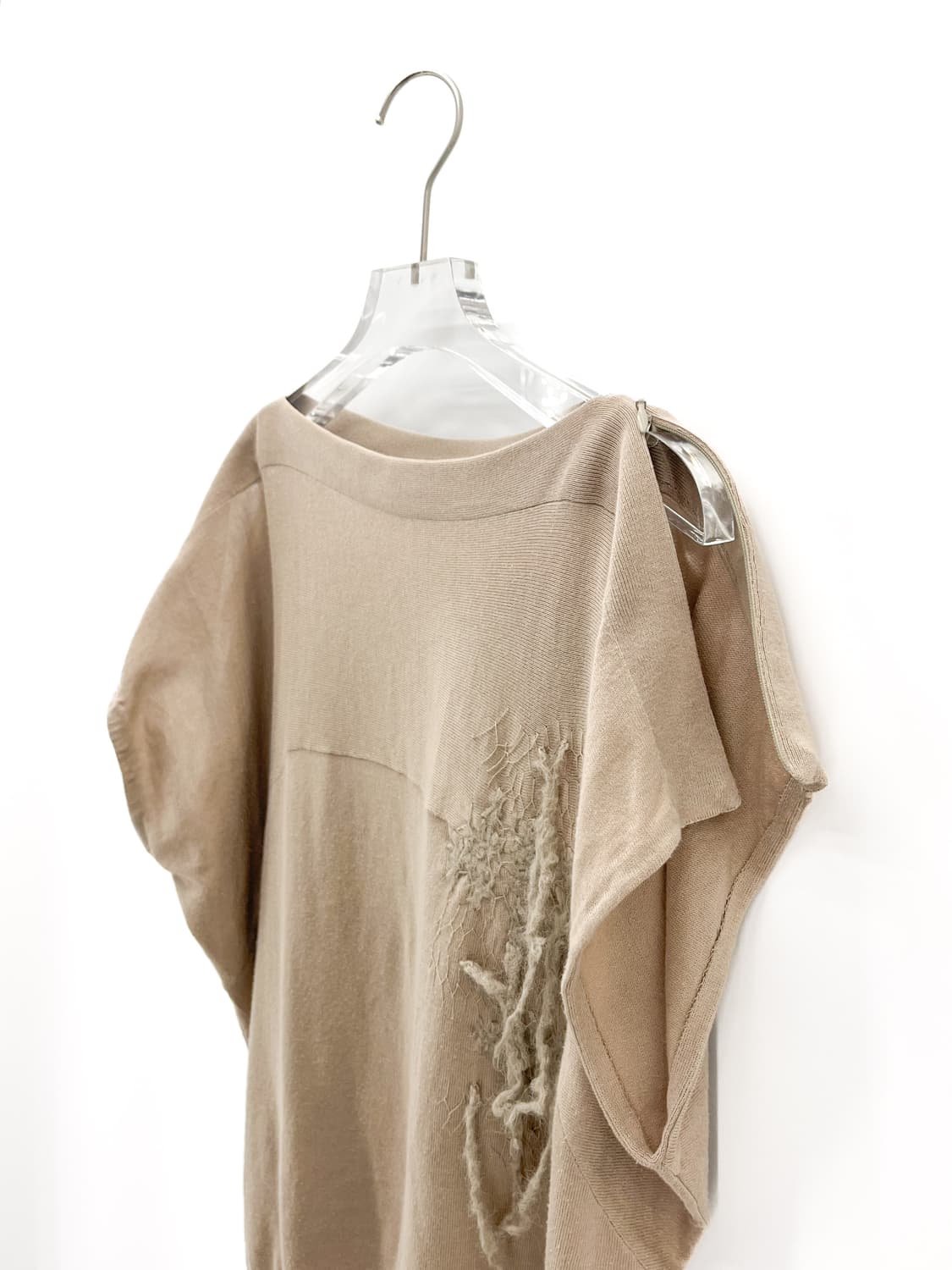 빈티지 자수 슬릿 숄더 코튼 슬리브 상품이미지7