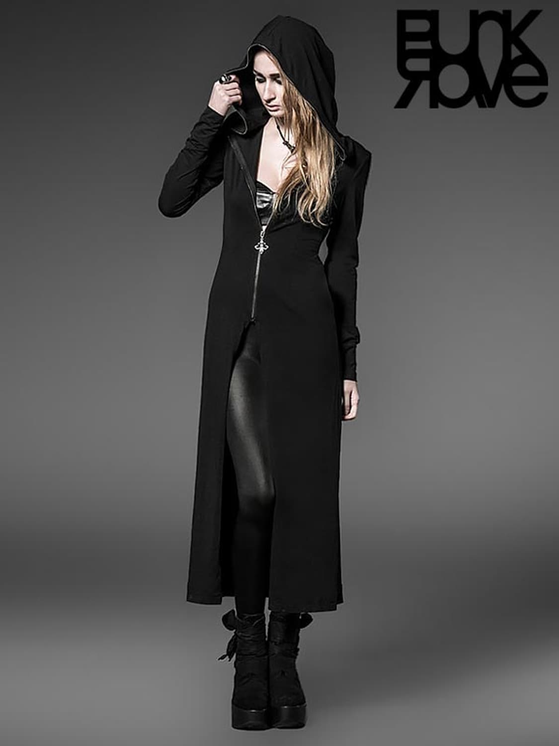PUNK RAVE DARK SORCERESS LONG COAT  상품이미지3