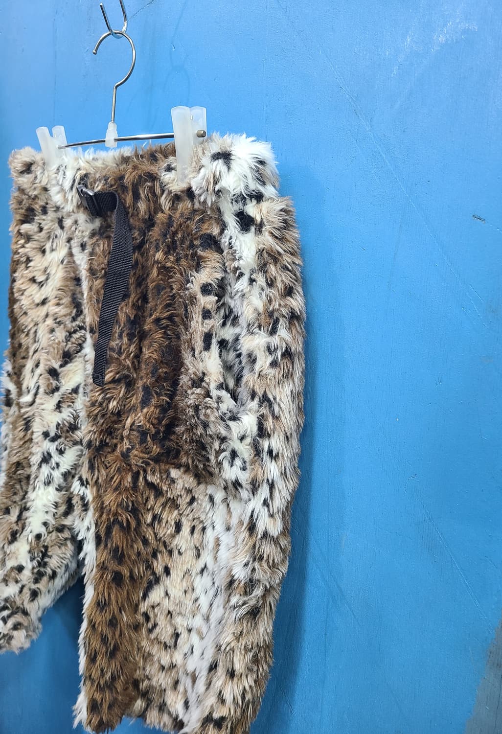 일본빈티지 레오파드 호피털바지 퍼 하프팬츠like떠그클럽 상품이미지3