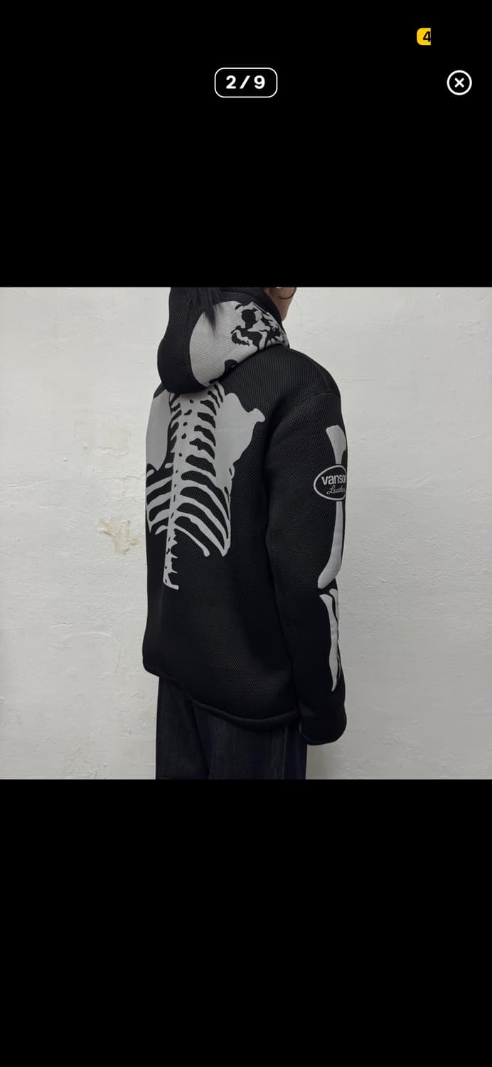 밴슨 본 후드집업 XL 상품이미지2