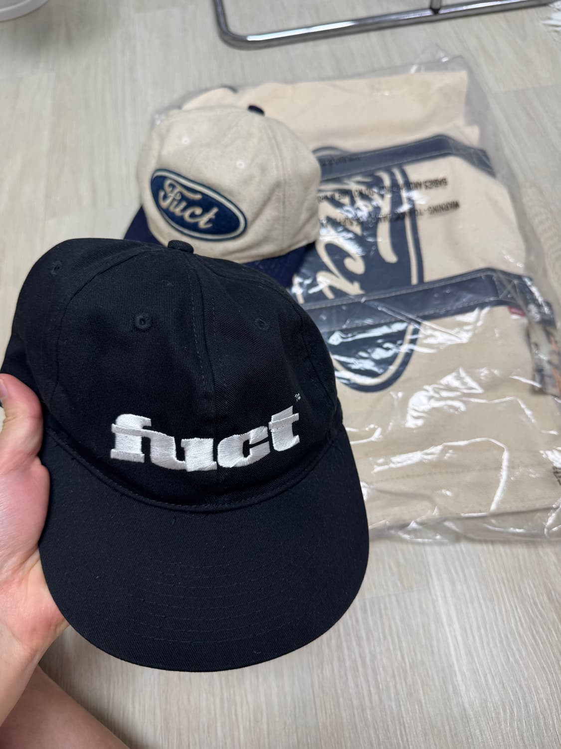 FUCT 퍽트 빅로고 토트백 데스스탁  상품이미지6