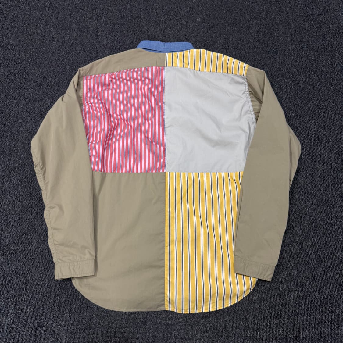 나나미카 크레이지 윈드 멀티체크 셔츠 상품이미지4