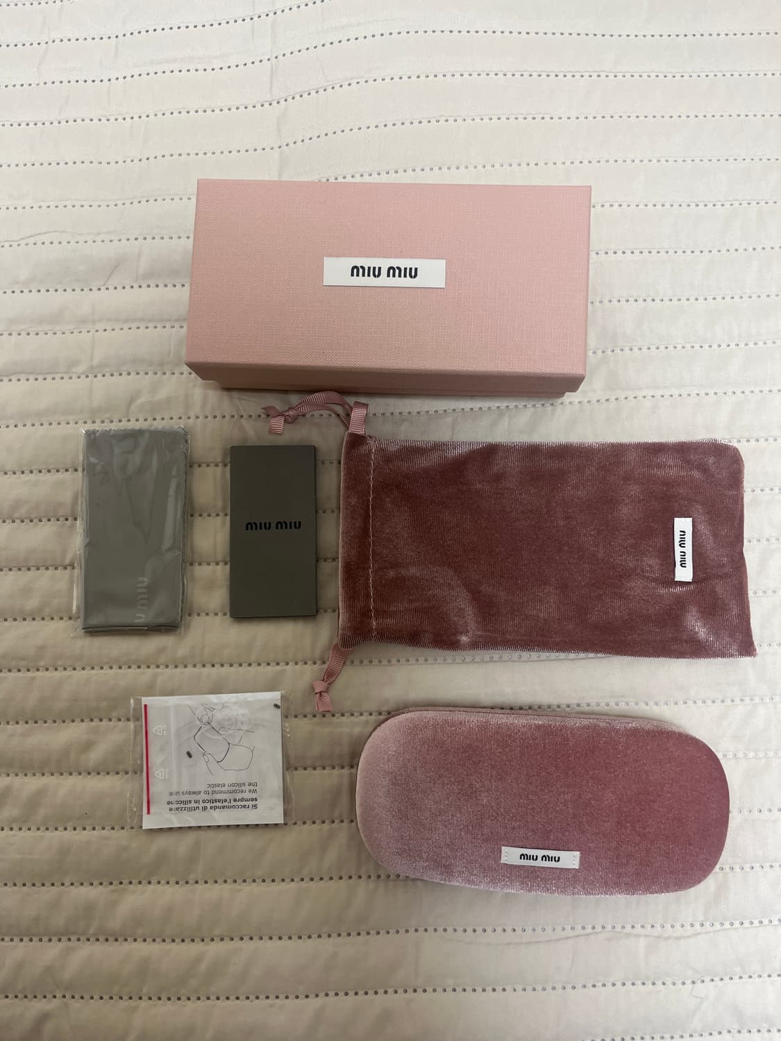 미우미우 브데트 장원영 안경 새상품 상품이미지8