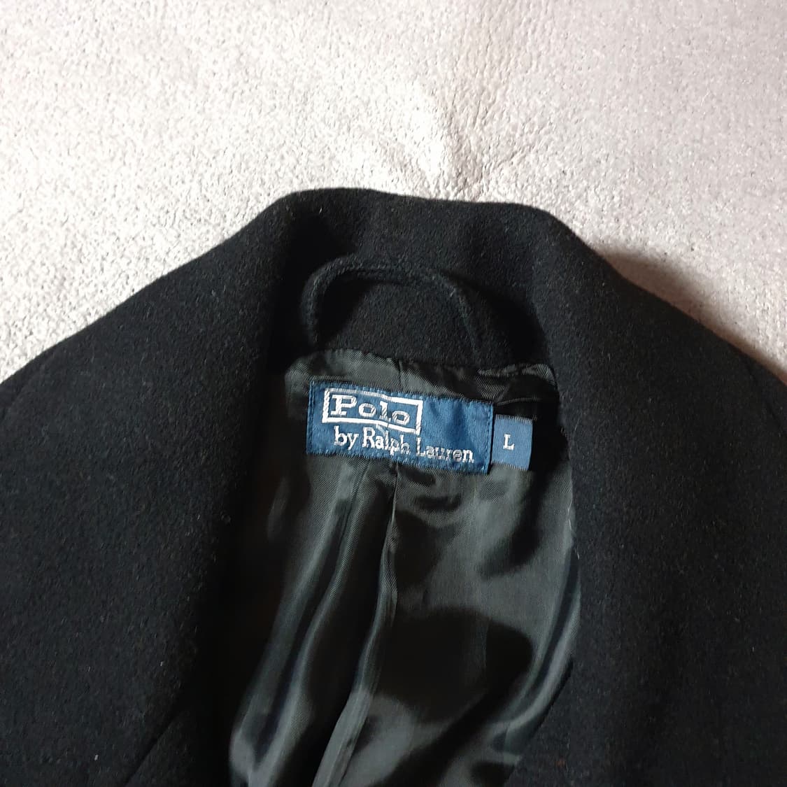 새상품급 폴로 uss 피코트 L 블랙 상품이미지4
