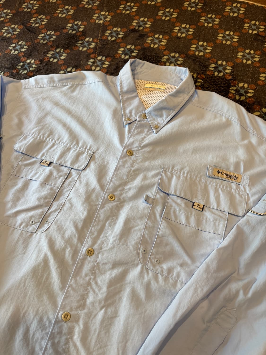 콜롬비아 피싱셔츠 상품이미지2