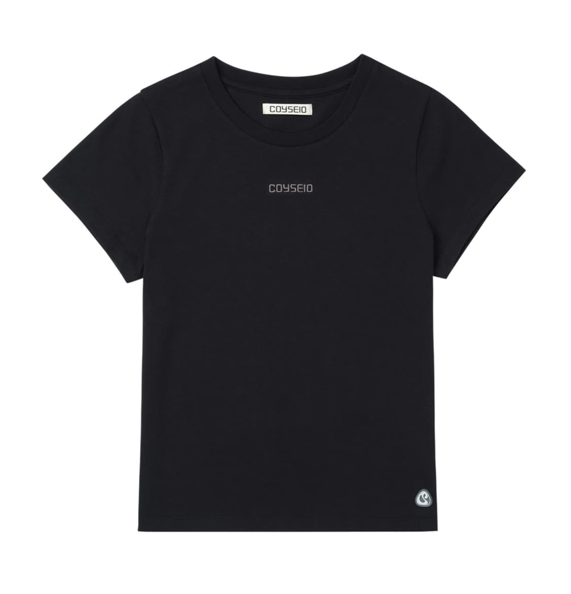 코이세이오) Mini Logo T-Shirt BK F 상품이미지4