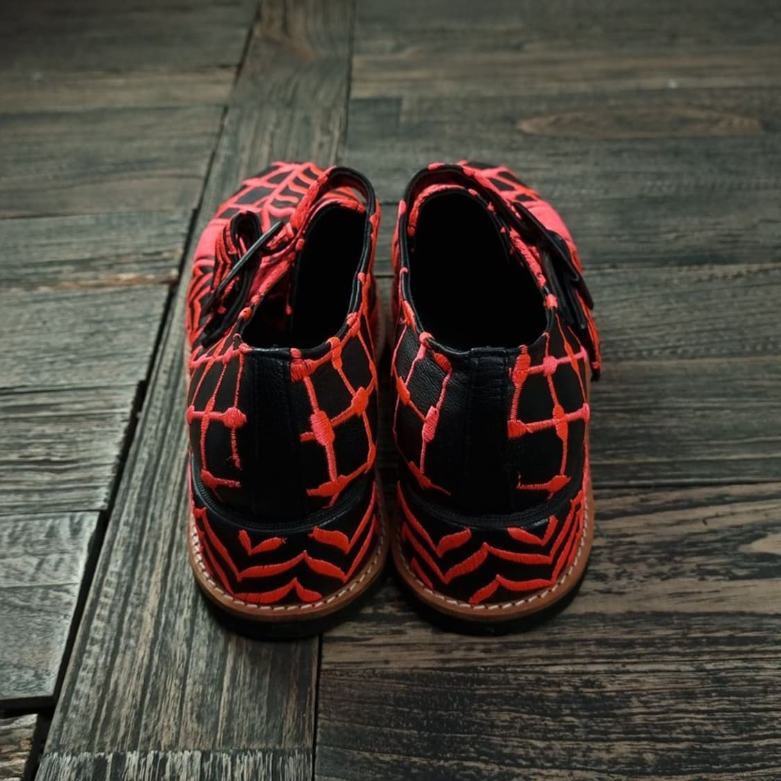 [빈티지] 펑크 플랫폼 통굽 레더 슈즈 M17101 상품이미지3