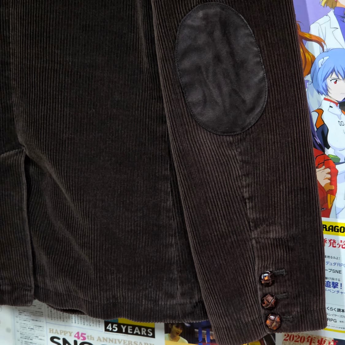 아메리칸 이글 브라운 코듀로이 블레이저 자켓 상품이미지8