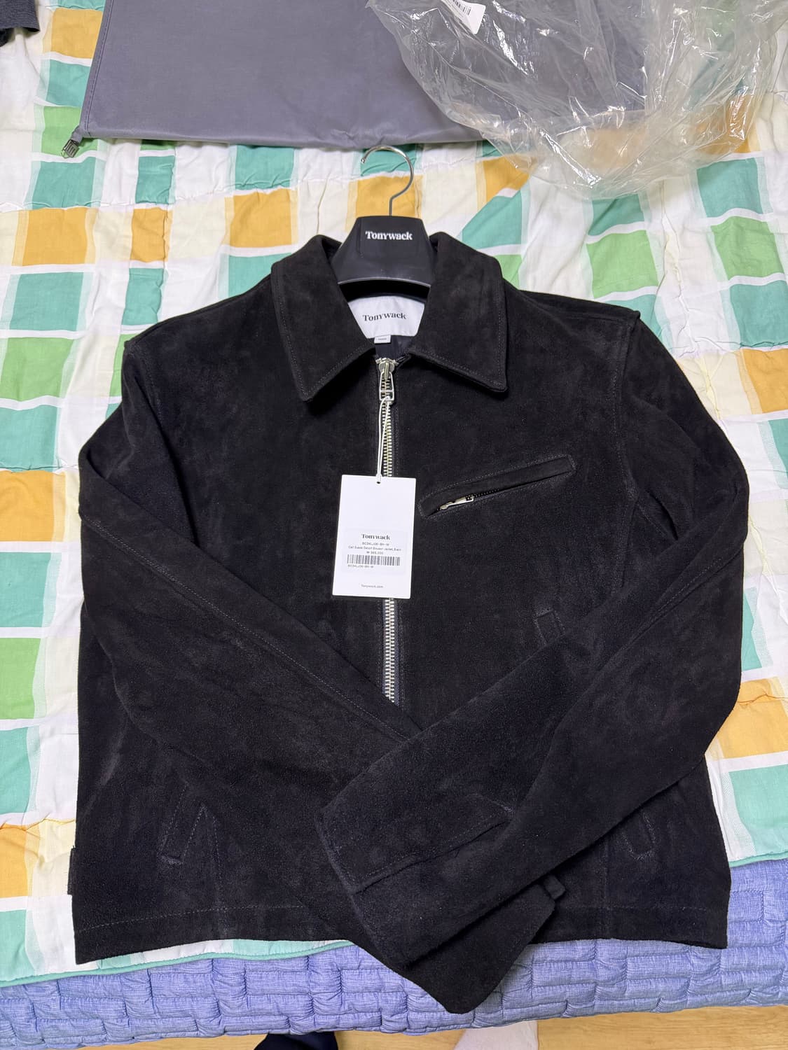 토니웩 카프 스웨이드 디트로이트 블랙 M 사이즈 새상품 상품이미지1