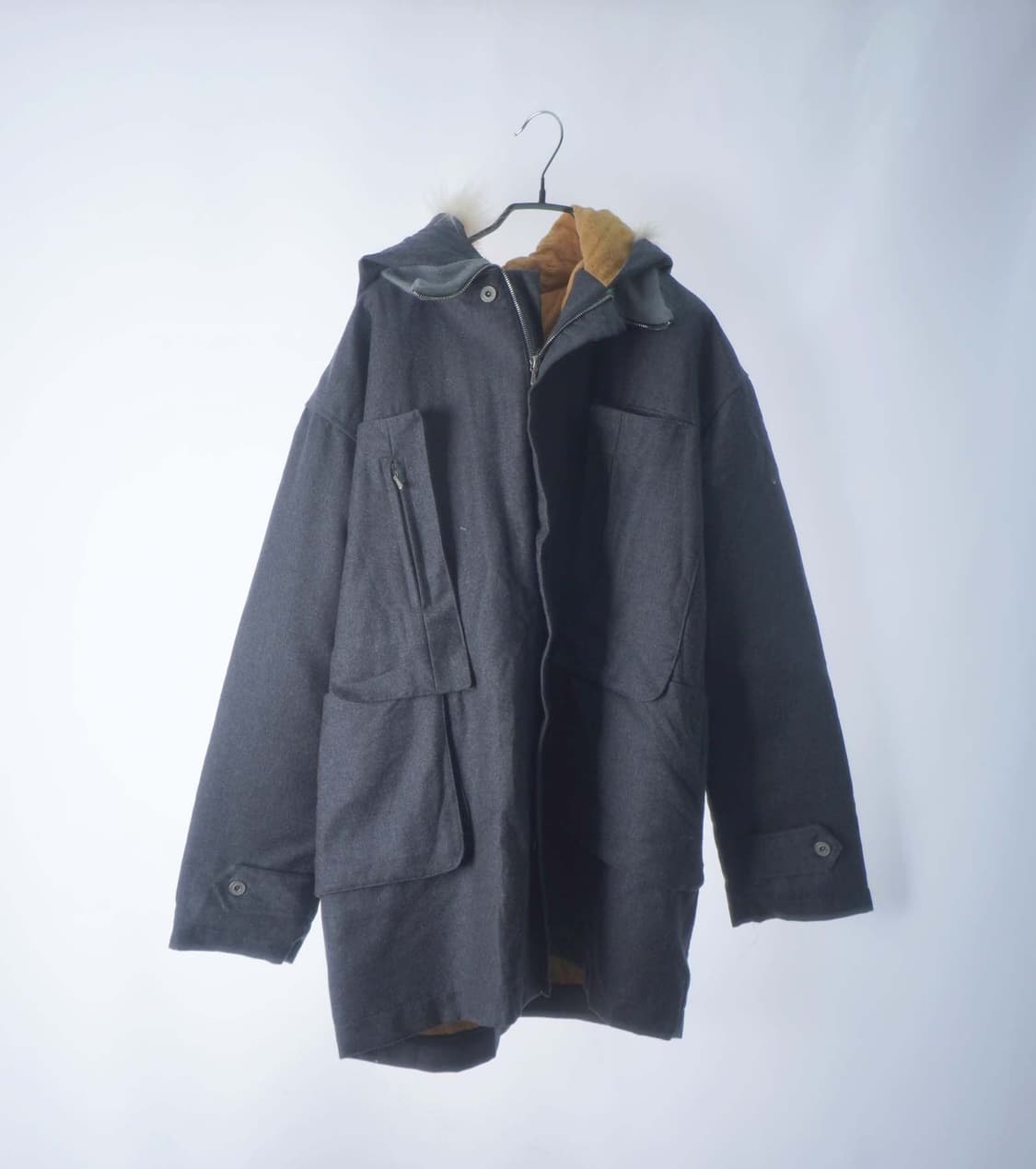 UACT wool cashmere 루즈핏 코트 상품이미지1