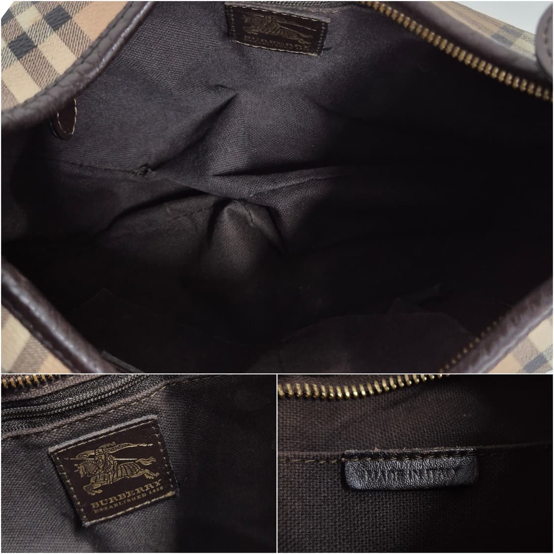 버버리 노바체크 호보백 상품이미지9