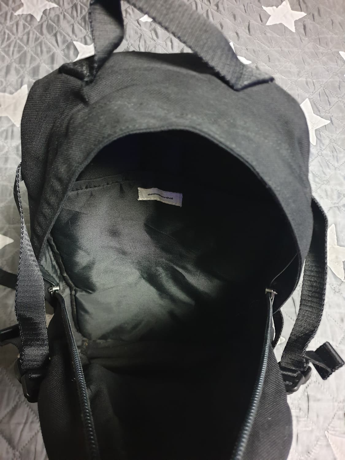 디스이즈네버댓 백팩 블랙 상품이미지4