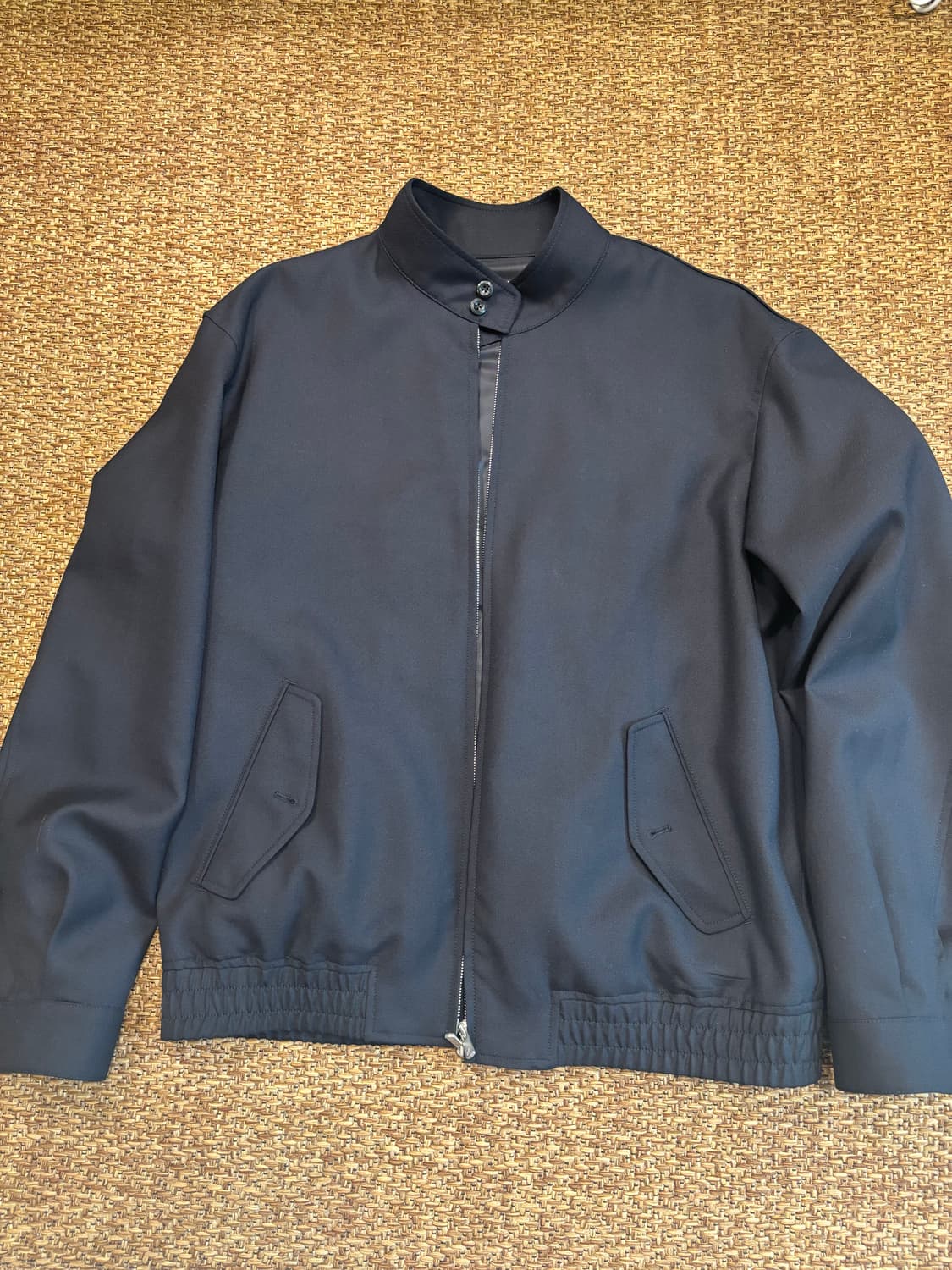 포터리 개버딘 울 해링턴 자켓 상품이미지2