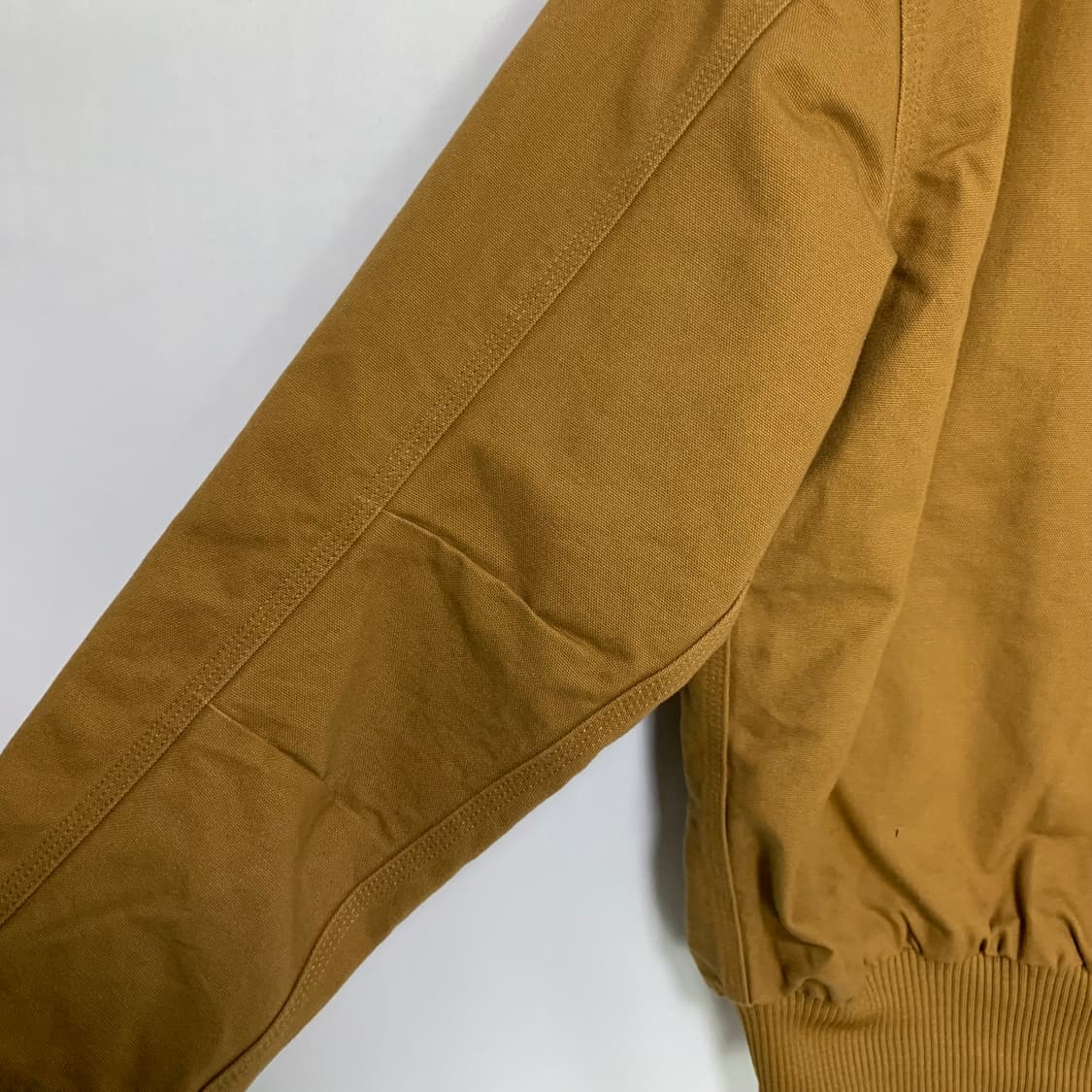 칼하트 빈티지 후드 봄버 자켓 카멜 브라운 XL 남녀공용 루즈핏 상품이미지9