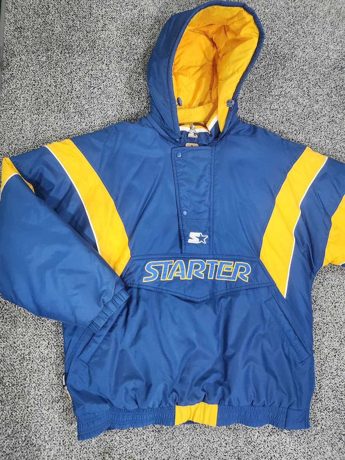 스타터(Starter) 아노락 하프 집업 자켓 XL 상품이미지2