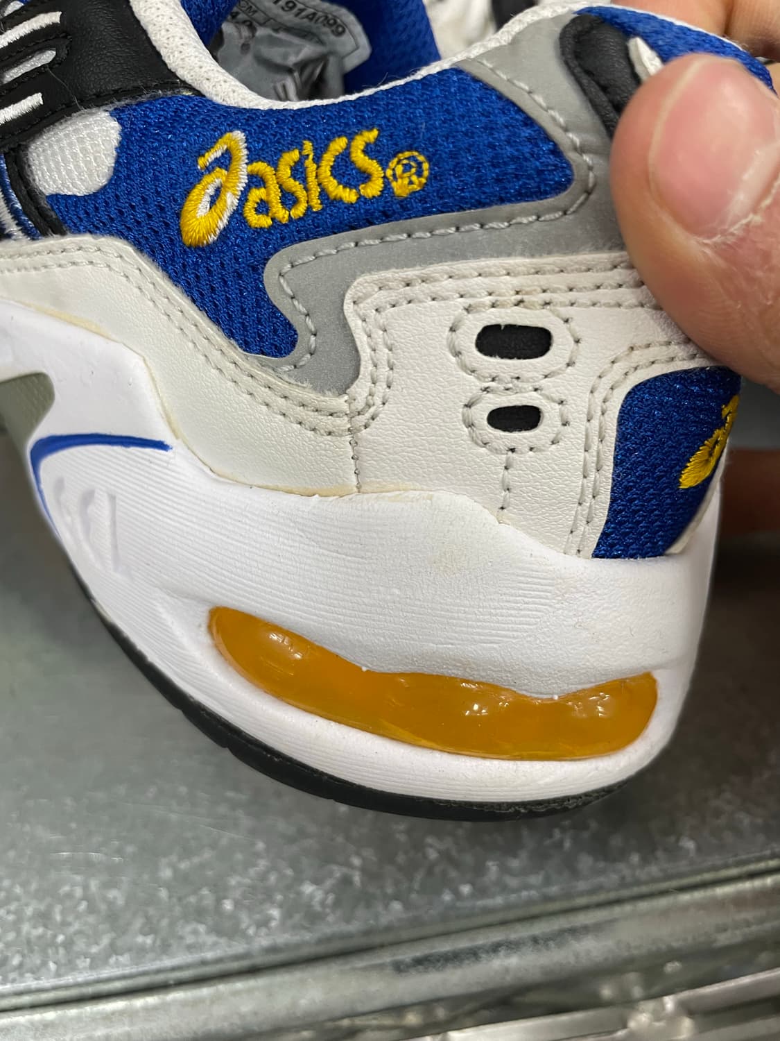 아식스 젤 카야노 5 화이트 블랙 240 상품이미지9