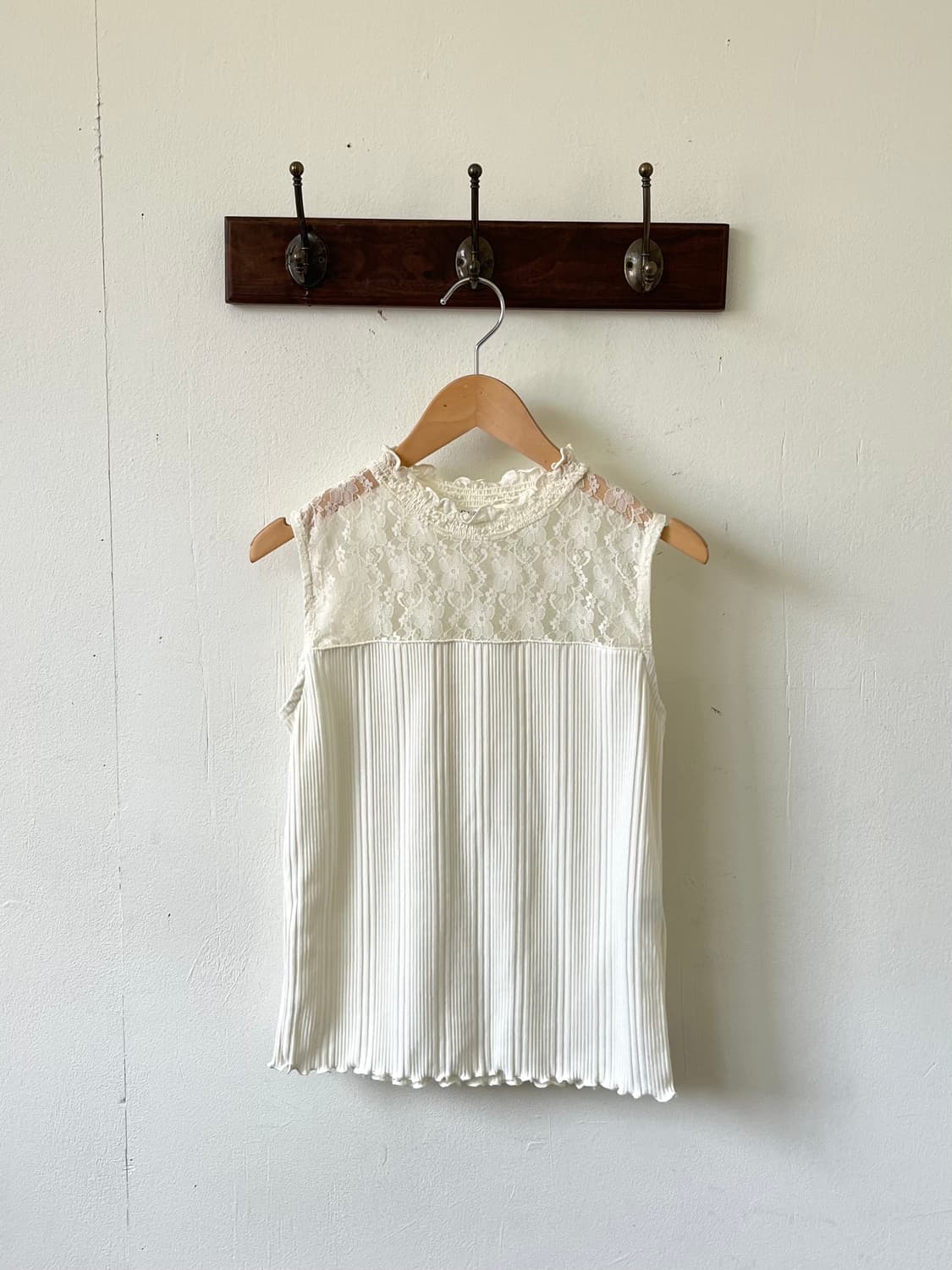 COLZA 화이트 슬리브리스 상품이미지1