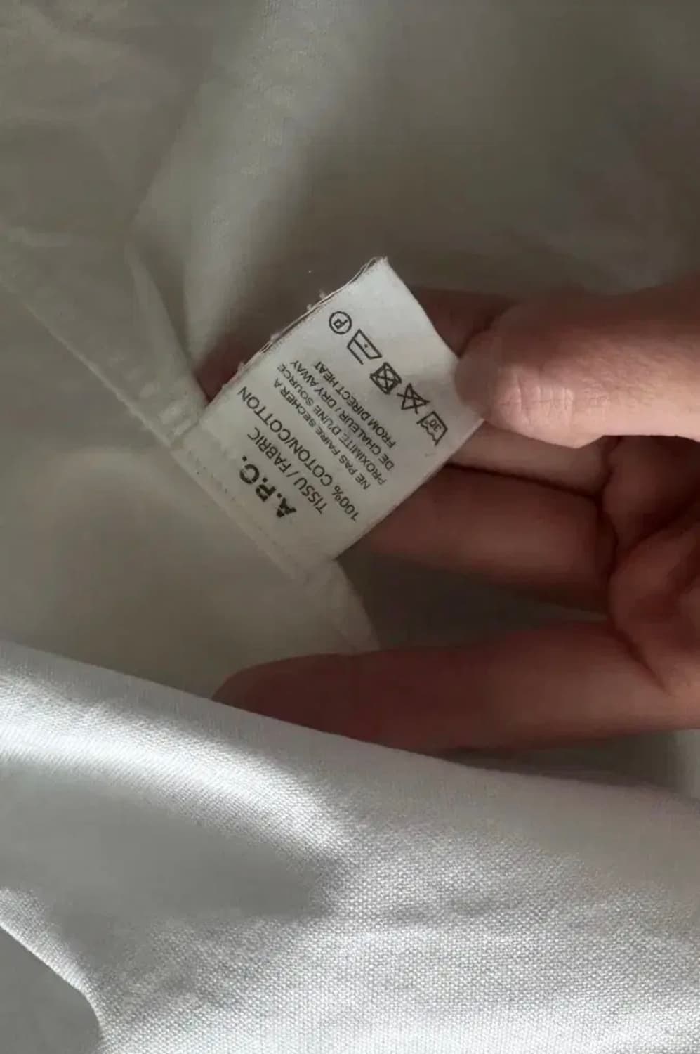 A.P.C 아페쎄 화이트 셔츠 상품이미지5