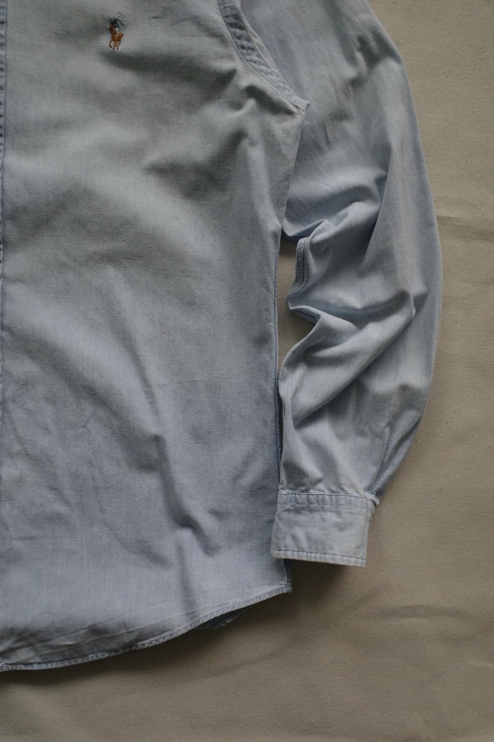 폴로 샴브레이 셔츠 상품이미지3