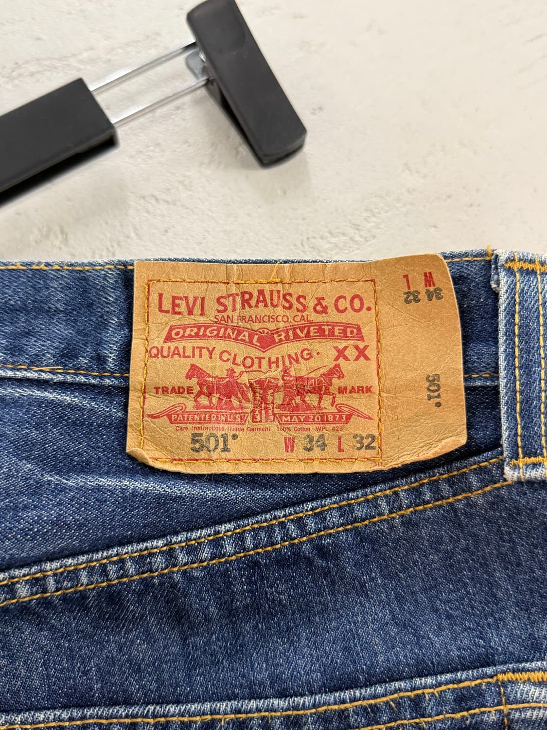 LEVIS 리바이스 501 데님 팬츠 34 사이즈 청바지 상품이미지6