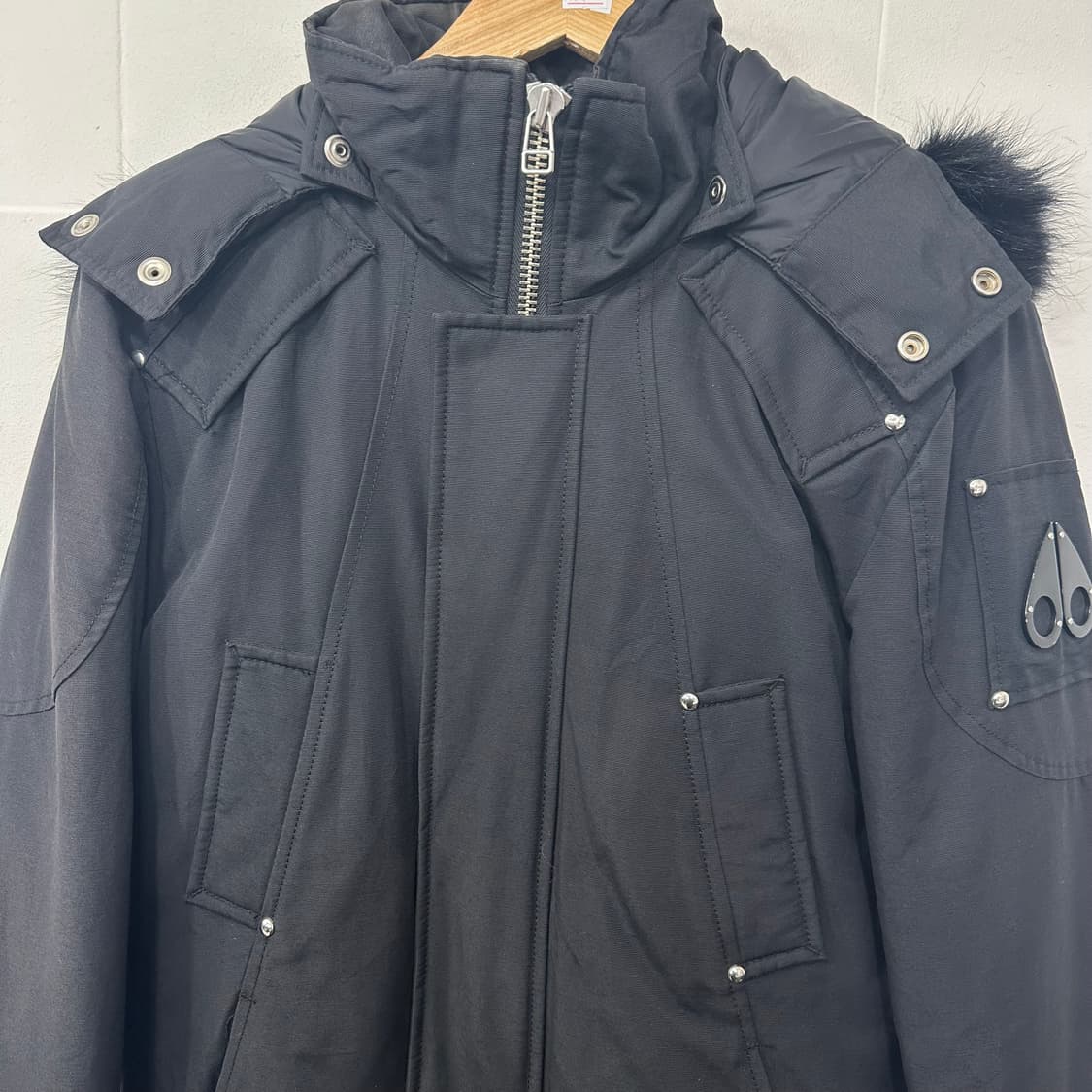 무스너클 스틸링 폭스 퍼 패딩 상품이미지3