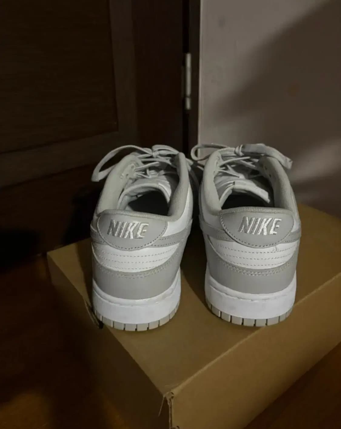 나이키 덩크로우 그레이 포그 300 한번신은 새상품 상품이미지2