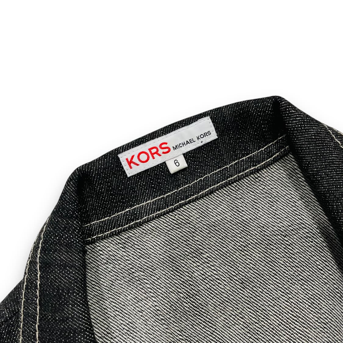 마이클 코어스 클래식 데님 흑청 락시크 블레이저 상품이미지7