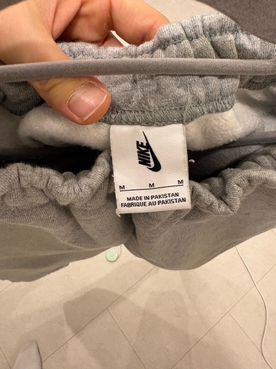 나이키 NRG 솔로 스우시 플리스 팬츠 다크 그레이 헤더 M us 상품이미지3