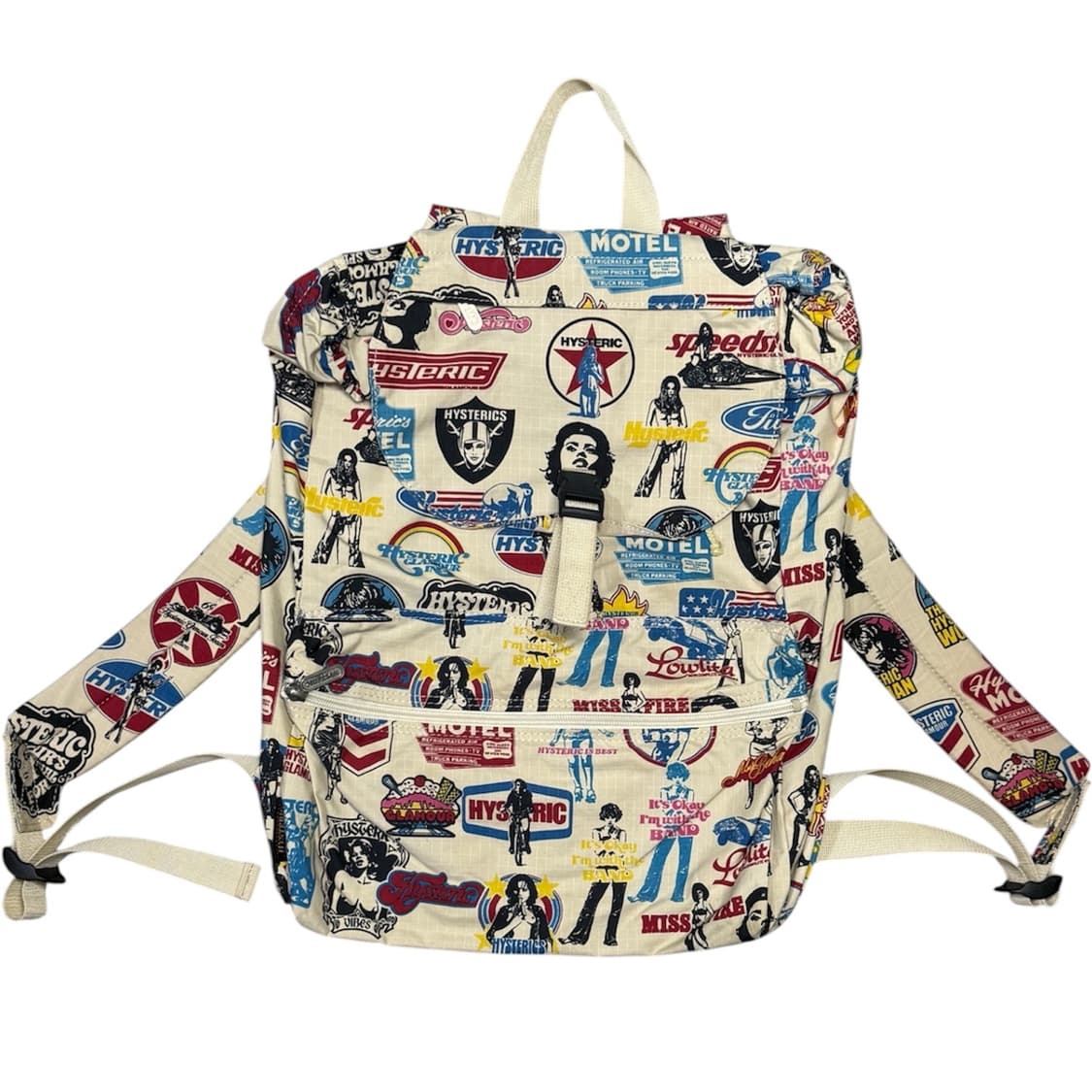 히스테릭 글래머 아카이브 아이코닉 패턴 백팩 가방 상품이미지1