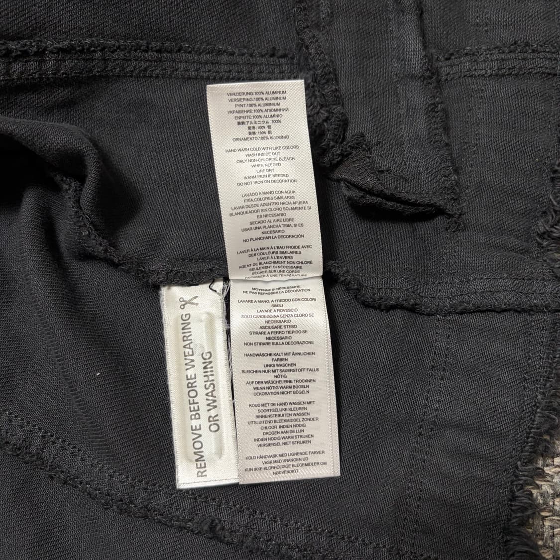 마이클코어스 블랙 체인 장식 자켓(XS) 상품이미지8