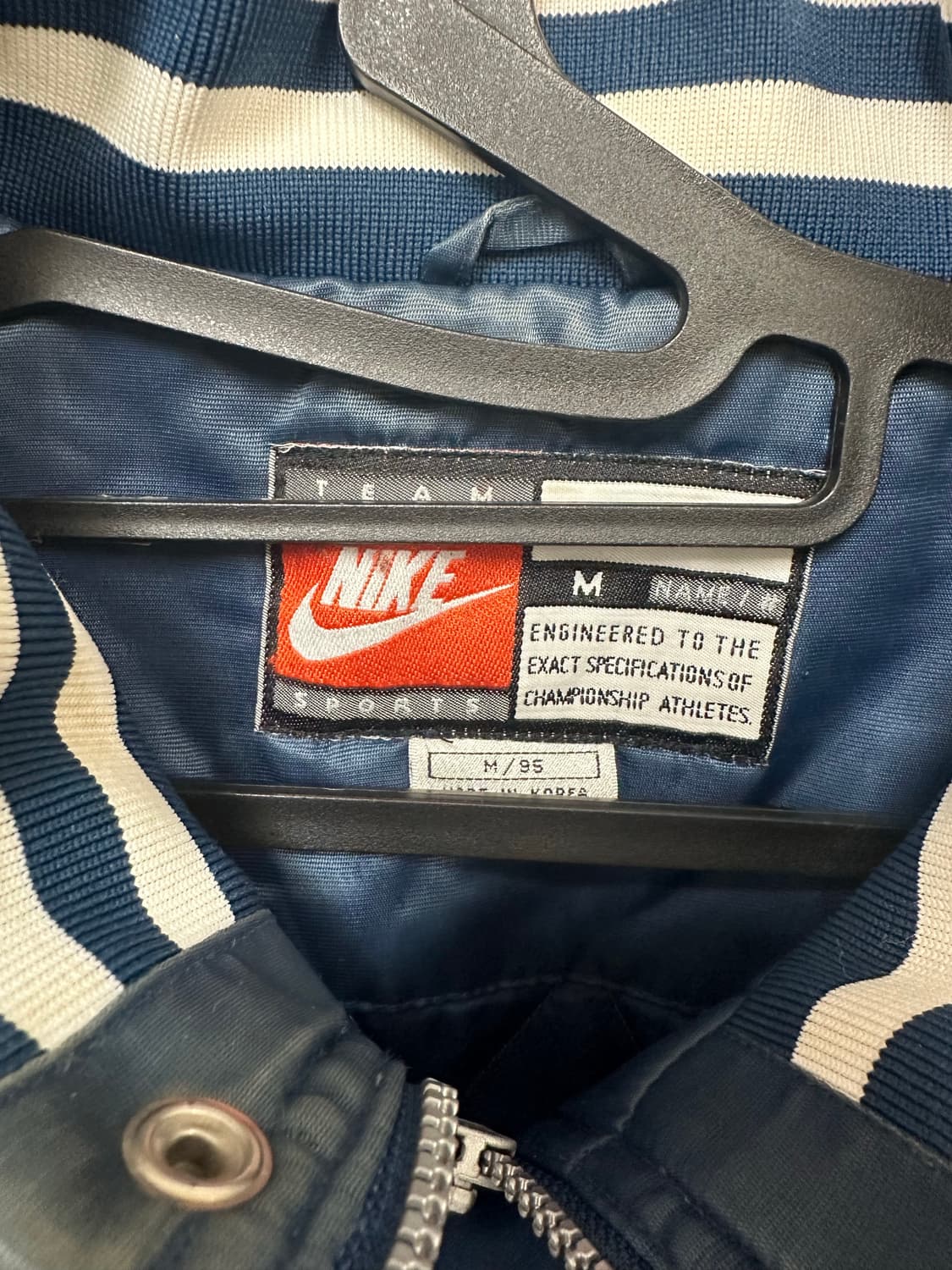 올드스쿨 나이키 90s 61번박찬호 오버핏 누빔패딩점퍼 m95 상품이미지3