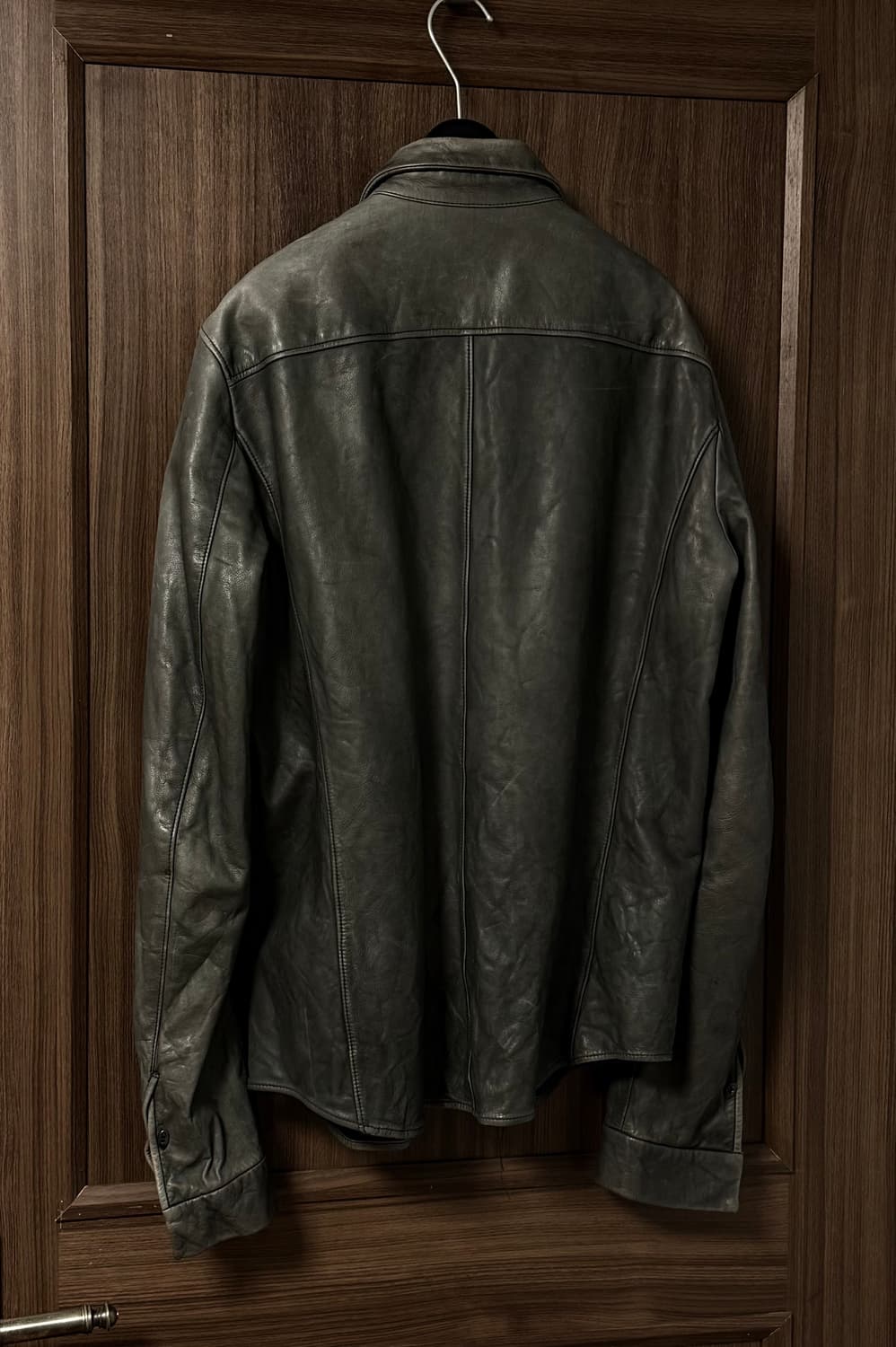 Carpe diem washable leather jacket 상품이미지2