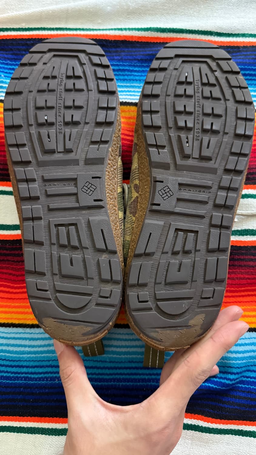 Columbia WOODRIDGE OMNI TECH camo shose 상품이미지8