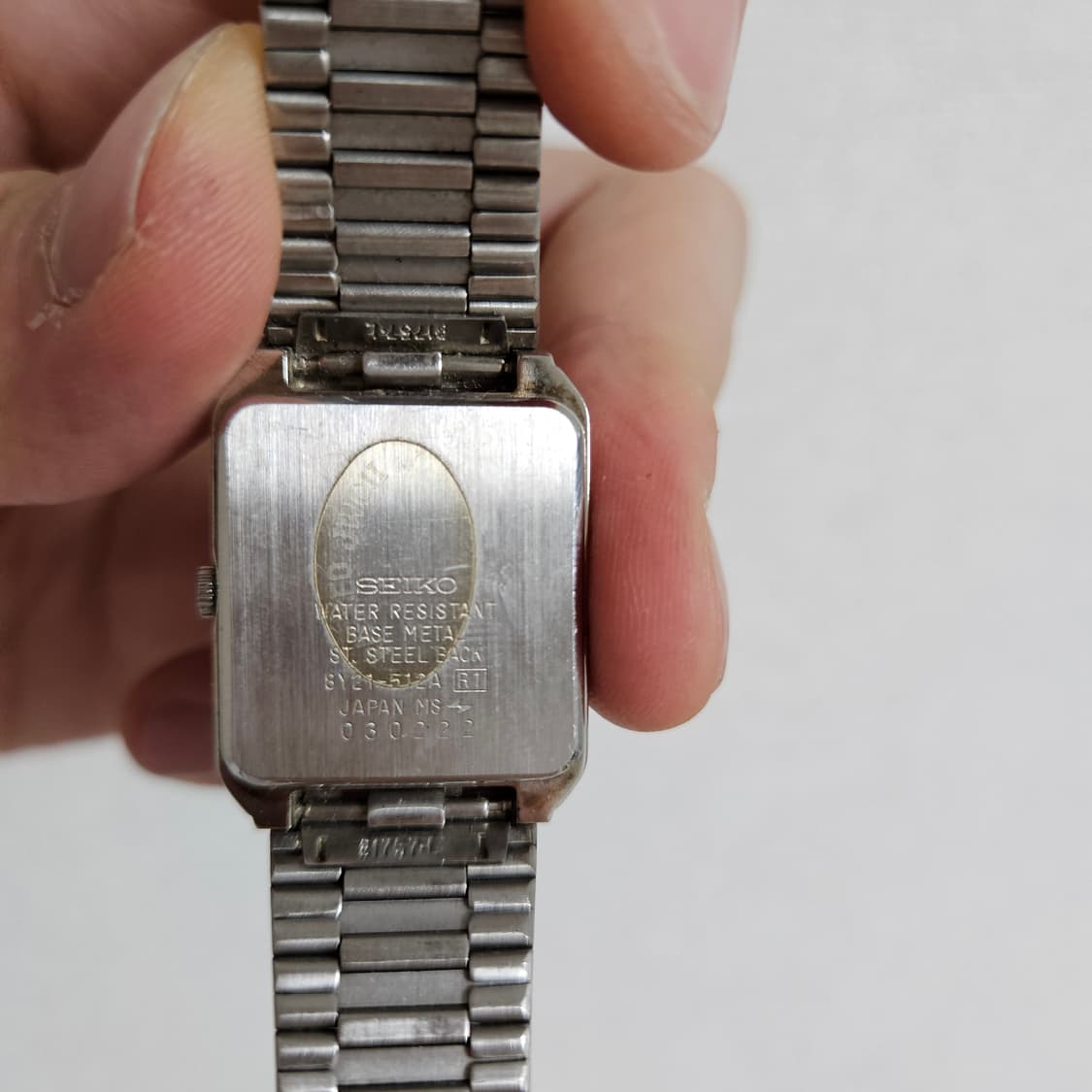 세이코 빈티지 쿼츠 사각 드레스시계 상품이미지9